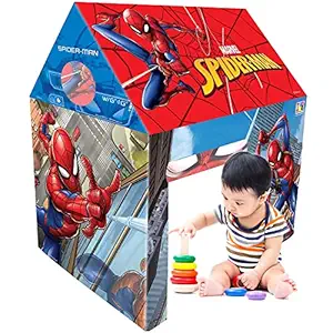 SARASI Playhouses Tent for Kids Outdoor and Indoor Girls Boys Tent Kid Play House Castle Tent Toys with Carrying Case, Best Gift for 1-10 Years Old Children Boy Girls (Spiderman)