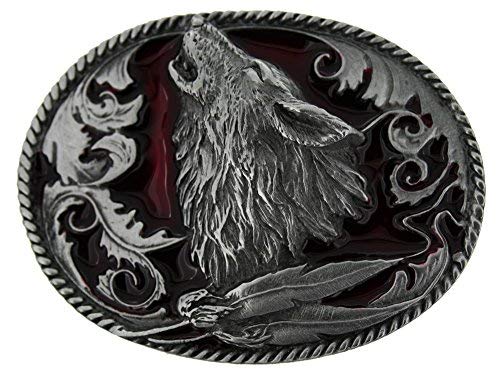 Howling Wolf Belt Buckle including Presentation Box Howling Wolf Belt Buckle including Presentation Box