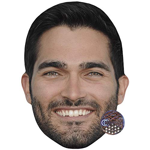 Preisvergleich Produktbild Celebrity Cutouts Tyler Hoechlin (Beard) Maske aus Karton