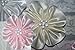 GIRLS BABY FLOWER HEADBAND SET OF 3 (Pink Cream White)