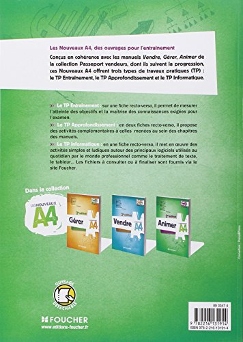 Les Nouveaux A4 Animer 1re-Tle BAC PRO 2e édition