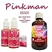 Produktbild Pinkman 30ml Aroma und 250ml 70VG/30PG Base für eJuice + eine 120er Unicorn Flasche