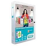 Hergestellt aus robustem Polypropylen mit Druckknopf zum sicheren Verschliessen