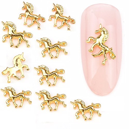 3D Nail Art Gems Unicorn ( Pack of 10 ) Collection 23