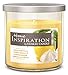 Produktbild Home Inspiration by Yankee Candle - Zitronenbaiser - Duftkerze im mittleren Glas mit Deckel - Farbe Gelb - 198g