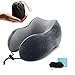 Produktbild U Trip Reise Nackenkissen, Ergonomische Nackenstütze Occipital Orthopädische Nackenkissen, 360 ° Stütze Optimaler Komfort Memory Foam Technologie, Ideal für Reisen, Zuhause und Büro Benutzen (Grau)