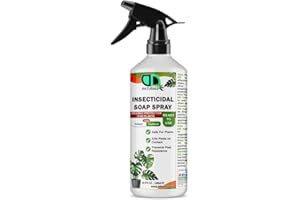 DD Teck 100% Natural Insecticidal Soap Spray – Insecticidal Soap for Plants, Organic & Biodegradable Formula, Kills Aphids, Mites & Thrips, Eco-Friendly & Non-Toxic (500ml Spray)