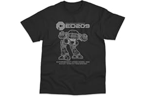 Postees ED209 Urban Pacification Machine Inspired T-Shirt