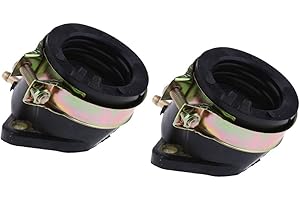 ALMENCLA 2x Collettore Di Aspirazione Carburatore Per Moto Honda Helix CN250