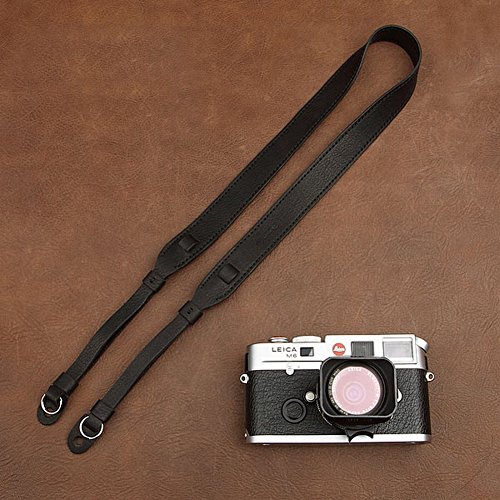 Dopobo sangle en cuir lani  re bandouli  re r  glable pour photographie cam  scope Leica Nikon Fuji Pentax Canon Panasonic Sony DSLR
