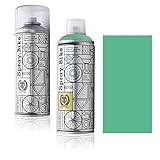 EINFACHE ANWENDUNG: Nur eine Lackschicht ist notwendig. Es wird keine Grundierung und keine Vorbehandlung benötigt. Das Spray basiert auf einer trockenen Pulverbeschichtungstechnologie die nicht kleckert oder tropft.