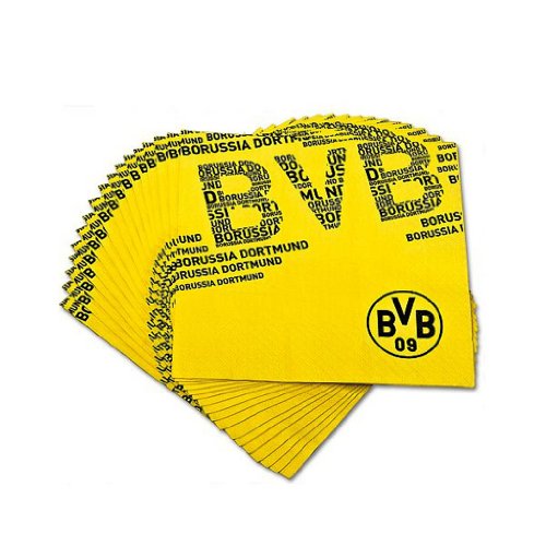 Borussia Dortmund BVB Servietten 20er Set