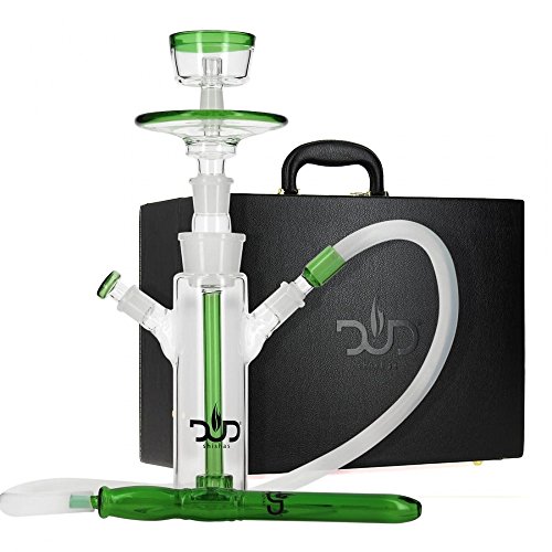 Dud Shisha de Cristal Shooting Star Deluxe Verde