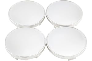 ‎RHINOTUNING RhinoTuning 4 Stück Radnabenkappen für CF CH-R CK CX SV RX RA VZ Nabendeckel OD 70,6 mm ID 60,6 mm, Silber Radnabenabdeckung Geeignet für RK RM500 RW RX LM CH RT GC-WK1 Rad, 09.24.467 Felgendeckel