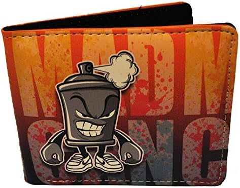 Mr Mad Can Paint Splatter Mens/Womens Wallet Hip Hop