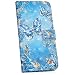 Produktbild [Marmor Hülle] Ysimee kompatibel mit Huawei Honor 10 lite/P Smart 2019 Handyhülle PU Flip Leder Cover mit Cash Card Slots, Ständer Funktion und Magnetverschluss Wallet Leder Brieftasche, Mamor -9