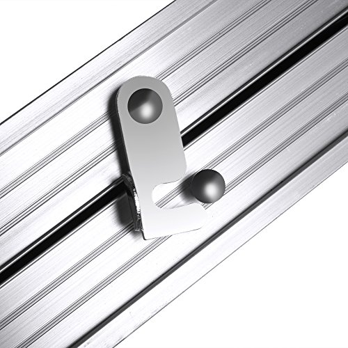 Ancheer Falttisch Campingtisch höhenverstellbar Tisch ,Quad-Falten Aluminium Camping Klapptisch,Tragegriff ,238.5x60x55–62CM - 5