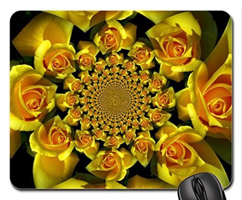 Preisvergleich Produktbild Yellow Roses Mouse Pad, Mousepad (Flowers Mouse Pad)