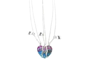 LFYXCW Beste Freunde Ketten BFF Halskette Freundschaftskette für 2 Mädchen Geburtstag Geschenke