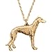 Produktbild Greyhound Hergestellt in U.K. Kunstvolle Hunde- Anhänger Sammlung (22 Karat Vergoldung / gold plattiert)