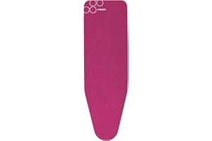 Rolser Funda 100% Algodón para Tabla de Planchar K-S - Talla S 120x42 cm - Cotó Fucsia
