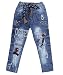 Punkster Kids Regular Fit Denim Blue Jeans For Boys RS.747.00