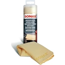 Sonax 412100 panni per la pulizia della plastica in scatola (contiene 25 panni
