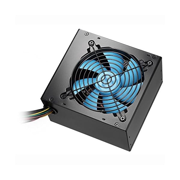 CoolBox COO-FAPW600-BK - Fuente de alimentación ATX, Color Negro