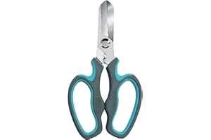 CYRUS Garden Shears Pruner Secateurs Pruning Scissors Flower Sharp Gardening Hand Tools Florist Bonsai Cutters Rose Snips,Blue