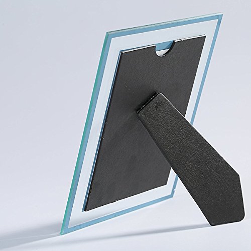 Giftgarden 13×18 Glas Bilderrahmen für Hochzeit Dekoration Glasrahmen - 7