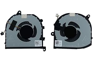 Rangale Ersatz-CPU- und GPU-Lüfter für Dell XPS 15 9570 7590 XP-S 15-9570 Precision 5540 Series Laptop DFS501105PR0T FKCH 008YY9 0TK9J1