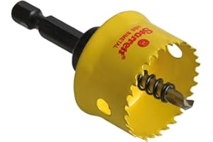 Starrett CSC030 Corona perforadora Bi-Metal CORDLESS, Amarilla, 30 mm