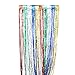 Produktbild TOYANDONA Metallic Shiny Lametta Fringe Vorhang Shimmer Folie Tür und Fenster Regen Vorhang Streamer Abdeckung für Foto Hintergrund Hochzeit Geburtstag Party Decor (bunt)