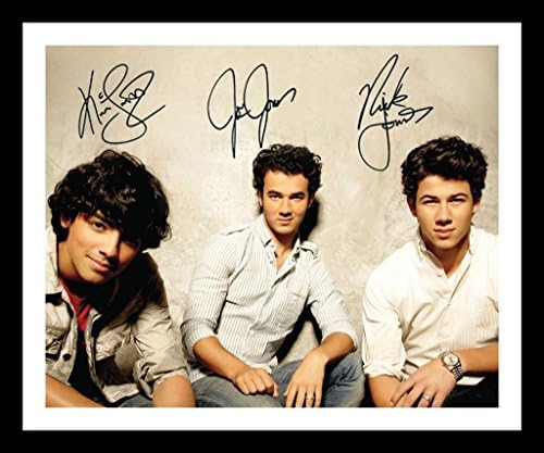 Jonas Brothers Autographed Signed &amp; Framed Photo Poster
