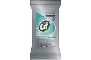 Cif Professional Multipurpose Pro Formula Cleaning Wipes 100's (1 Pack)