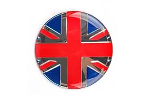 BJJS 4x52mm Neumático Rueda Buje Centro Pegatina Calcomanía Cubierta de ajuste Carcasa Compatible para todos los Mini MK12 (01, Adhesivo epoxi)