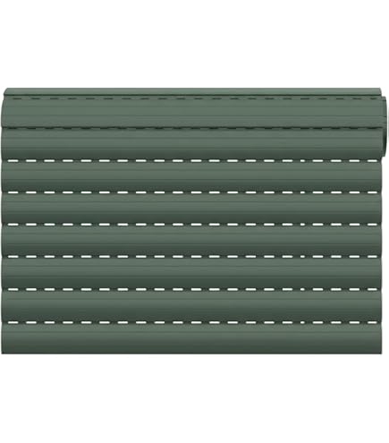 Rotolo di tende avvolgibili a lama curva 45 mm alluminio bianco | taglio su misura gratuito | Pertoni TENDE (larghezza 60 cm x 240 cm lunghezza