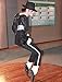 Produktbild Guangmu Michael Jackson Billie Jean Rollenspiele Kostüme Erwachsener und Kind Party Tanzparty Verkleiden Schwarze Paillette - Jacke + Pants + Hut + Socken + Handschuh (3XS (H:120-130cm W:25-32kg))