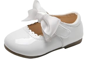 Liaddkv Leather Toddler Shoes Girls Infant Knot Kids Princess Sandals Baby Shoes Size 4