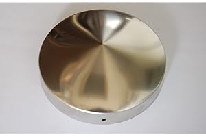 PROFISHOP-BREMEN Pfostenkappe Zaunkappe Zierkappe Schutzkappe rund aus Edelstahl für runde Holzpfosten Pyramide inkl. Edelstahl-Schrauben (Ø 81 mm (für Rundpfosten d: 8 cm))