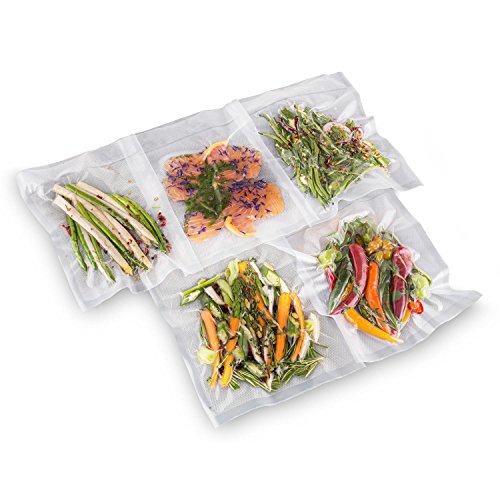 Klarstein Bagpack XL Vakuumbeutel Wabenstruktur Folienschlauch (2x Rollen 600×28 cm, individuell zuschneidbar, Geeignet für die Klarstein Foodlocker Vakuumiergeräte) - 3
