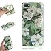 Produktbild Everainy Xiaomi Redmi 6A Hülle Silikon Bumper Gummi Cover Hüllen für Xiaomi Redmi 6A Handyhülle Prägen Stoßfest TPU Gel Stoßstange Schutzhülle (Blume)