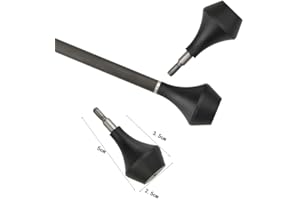 ZSHJGJR 10pcs Archery Blunt Arrowhead Target Arrow Nylon Broadhead Safety Arrow Tips for Archery Hunting Game Practice