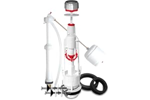 Fominaya TYF1-3G - Descargador Tyfon1 3G universal con pulsador + grifo vertical extensible