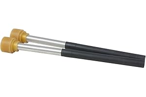 Panyard W4064 Classic Aluminium Cello/Guitar Steel Pan Mallet, Black, Silver