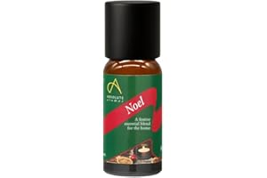 Absolute Aromas Noel Festive Essential Oil with Cinnamon, Clove, Frankincense, Orange, Myrrh and Pine Oil - Great for diffusing at Christmas (10ml)