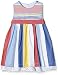 Pumpkin Patch Baby-Girls Stripe Striped Sleeveless Dress, Blue (Royal Blue), 0-3 Months