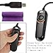 Price comparison product image Pixel Shutter Cable Release DC2 Remote switch shutter release cable for Nikon DSLR Cameras D3100, D3200, D3300, D5000, D5100, D5200, D5300, D5500, D90, D7000, D7100, D7200, D600, D610, D750