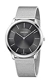 Calvin Klein Herren Analog Quarz Uhr mit Edelstahl Armband K3M2T124