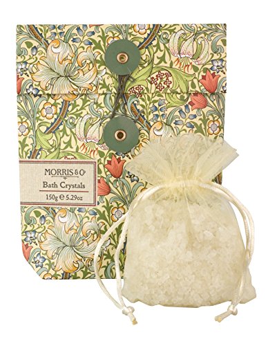 Morris & Co. Golden Lily Bath Crystals 150g in Envelope pouch with added Geranium essential oil